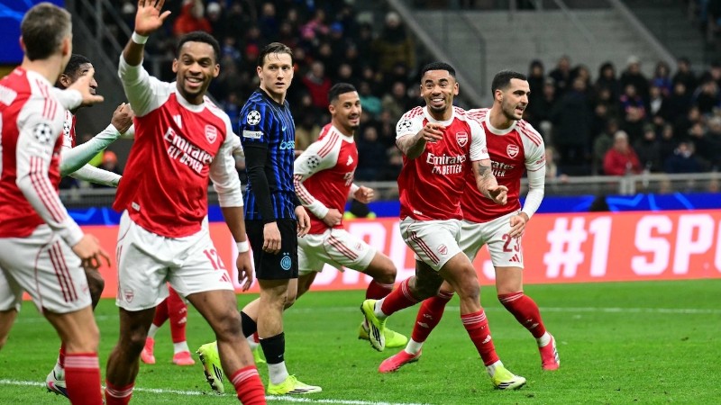 Pháo thủ thắng Inter ngay trên đất Ý