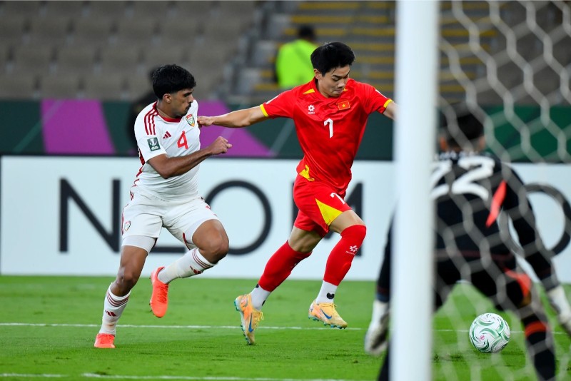 U23 Việt Nam thắng U23 UAE tại tứ kết U23 Châu Á 2 Đình Bắc giúp U23 Việt Nam dẫn 2-1