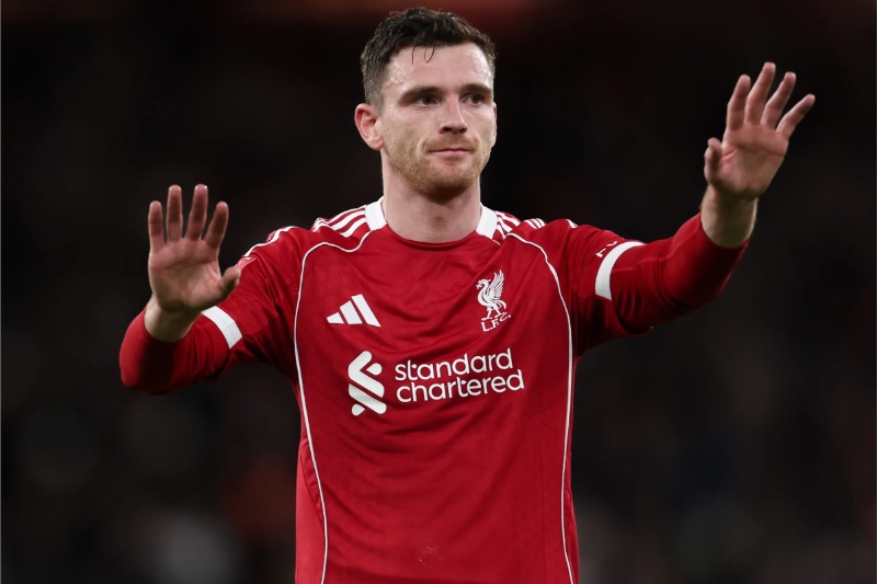 Andy Robertson sắp cập bến CLB Premier League 1 Robertson thống nhất các điều khoản với Tottenham