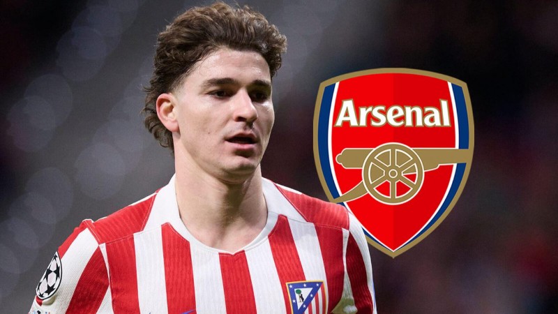 Arsenal quyết tâm mua Julian Alvarez