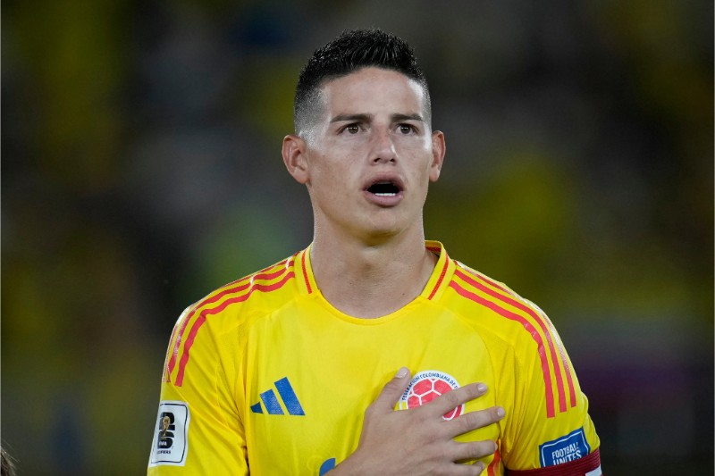 James Rodriguez vẫn giữ vai trò thủ lĩnh