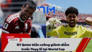 ĐT Qatar kiên cường giành điểm trước Thụy Sĩ tại World Cup