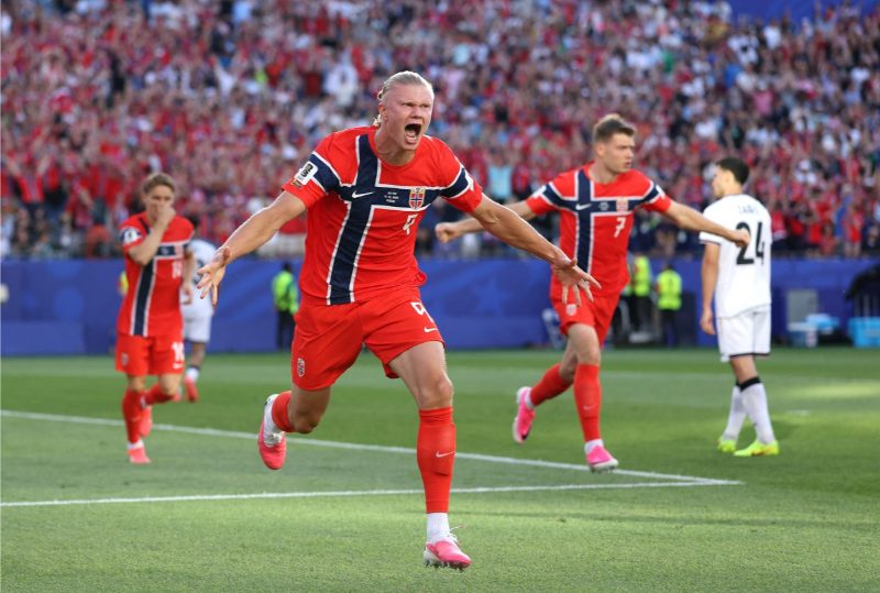Erling Haaland giúp ĐT Na Uy hủy diệt Iraq 2 Haaland thể hiện đẳng cấp hàng đầu