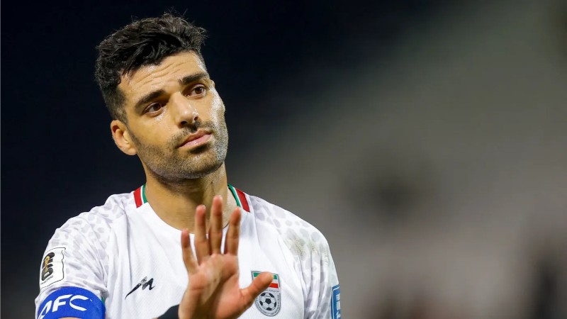 Tiền đạo Mehdi Taremi là niềm hy vọng lớn nhất của ĐT Iran