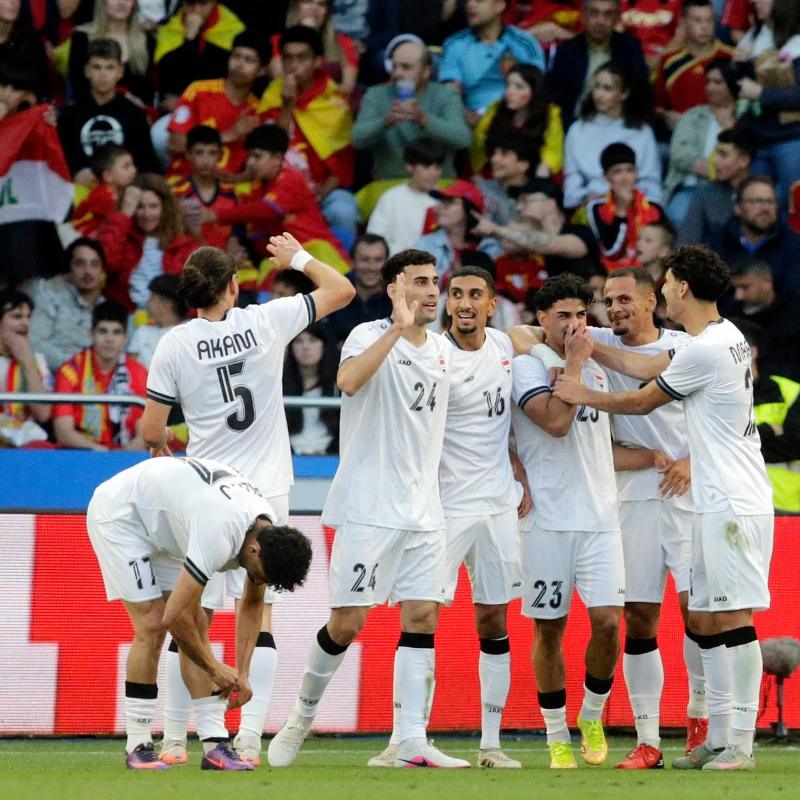 ĐT Tây Ban Nha nhận cú sốc trước World Cup 2026 2 Merchas Doski ghi bàn đầu tiên cho Iraq
