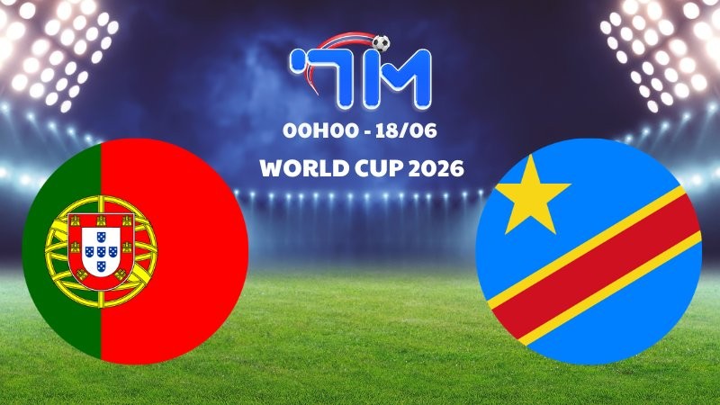 Soi kèo Bồ Đào Nha vs DR Congo | 00h00 ngày 18/06