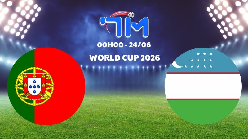 Soi kèo Bồ Đào Nha vs Uzbekistan | 00h00 ngày 24/06